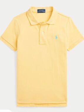Polo by Ralph Lauren Yellow Short-Sleeve Polo with Blue Pony